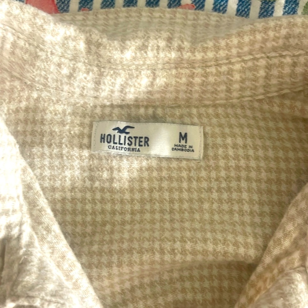 Hollister fleece long tshirt